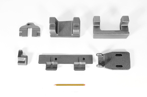 Flanges, levers, connecting rods, supports, hooks and more 